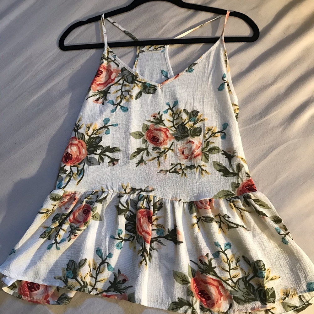 Foral tank top